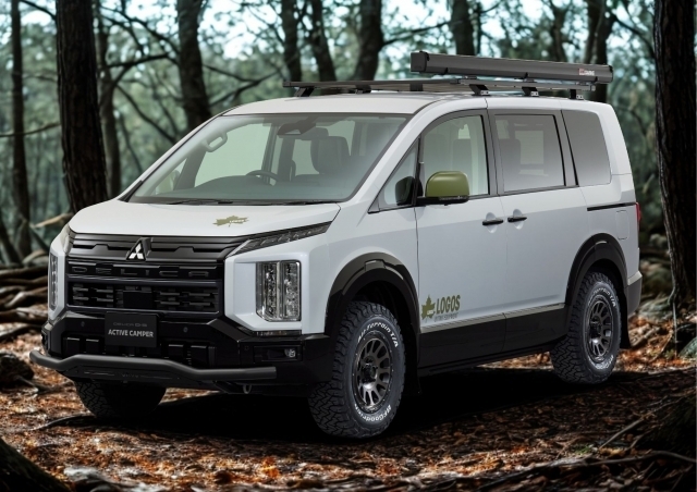 【情報解禁】LOGOSとのコラボキャンピングカー第二弾！三菱自動車デリカ:D５Pにて発表！