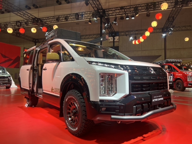 東京オートサロンにデリカD:5 Active camper LOGOS Editionが登場！
