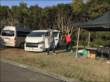 車中泊ハイエース たて干し大会_100 キャンプ_100