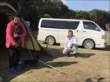 車中泊ハイエース たて干し大会_63 キャンプ_63