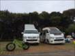 車中泊ハイエース たて干し大会_7 キャンプ_7