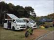 車中泊ハイエース たて干し大会_8 キャンプ_8